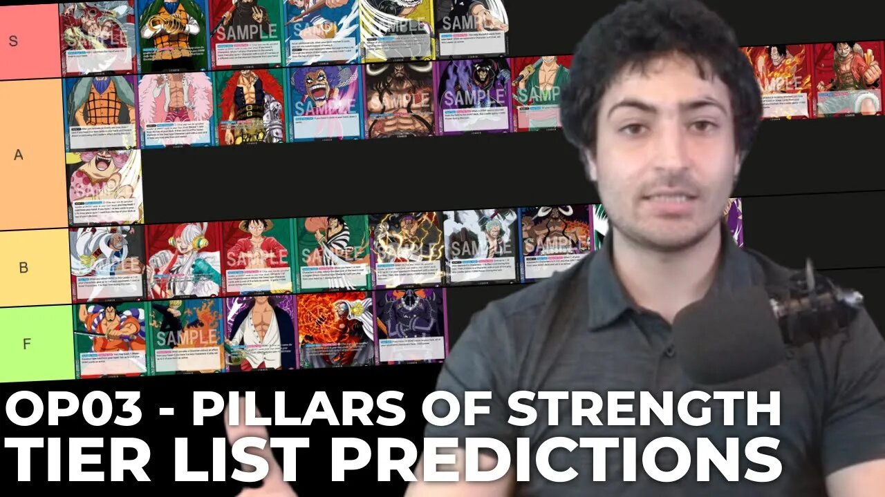 Pillars of Strength Tier List Predictions (OP03) | One Piece Card Game