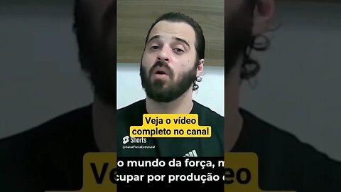 Fisiculturistas devem se preocupar com Força e não só com "Pump"