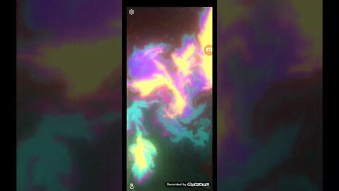 #shorts Magic fluids app for Android. Fireworks 8