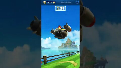 Sonic VS Boss Dr Eggman I Sonic Dash 7.0.0 #shorts #short #shortvideo