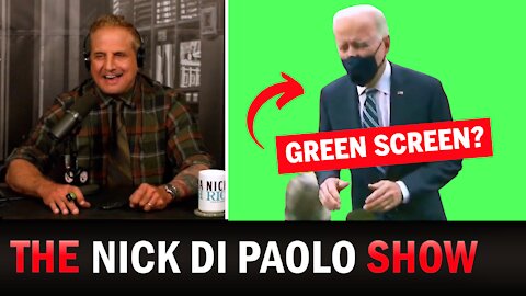 VIDEO: Biden Green Screen Hoax?? | Nick Di Paolo Show