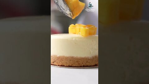 Carrot And Mango Cake #shortsviral #yummy #carrotcake #mangocheesecake