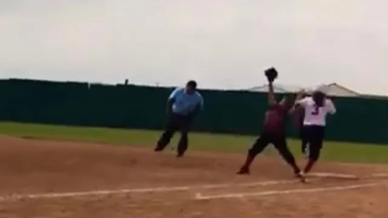 Got her by a step...