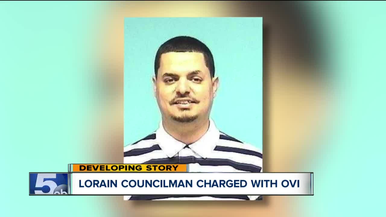 Lorain councilman arrested for OVI after crash; third arrest in 18 months