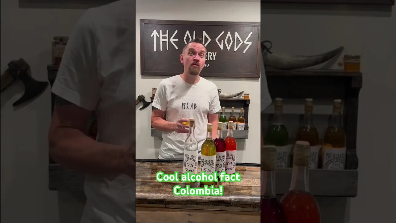 Cool alcohol fact about Colombia! Colombia inspired MEAD coming Saturday! #mead #colombia