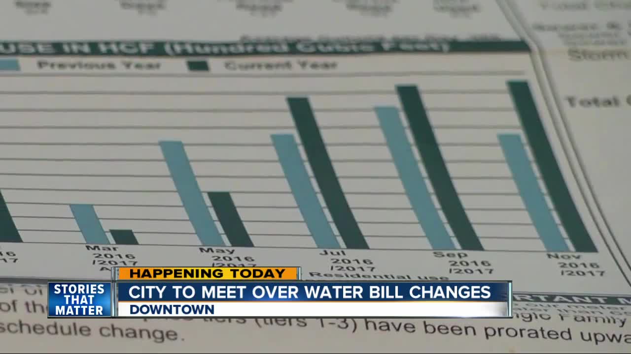 City to give update on water bill changes