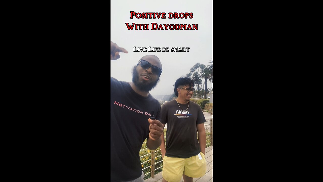 Live Life Be Smart #dayodman #motivation #eeyayyahh #motivationalspeaker #positivity