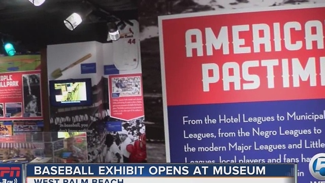 Baseball Exhibit Opens at Palm Beach County Museum