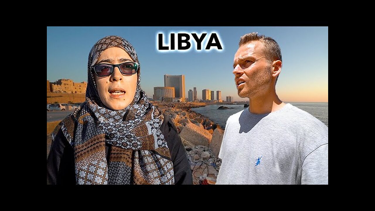 15 Hours Inside Libya (met local girl)