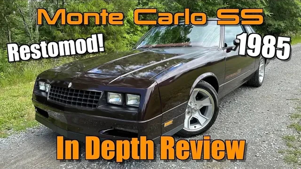 1985 Chevrolet Monte Carlo SS Restomod: Start Up, Test Drive & In Depth Review