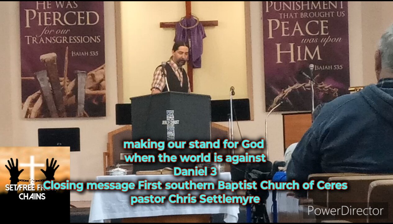 making our stand for God when the world is against Daniel 3 Closing message