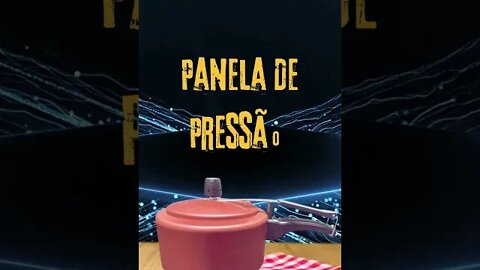 Panela De Pressão Antiaderente Pequena 2,5L Teflon 😋 @ScanPlay 😋 10/12/2022 ⬇️