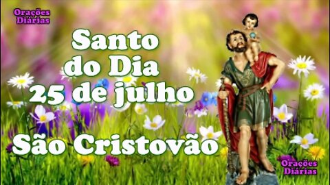 Santo do Dia 25 de julho, São Cristovão