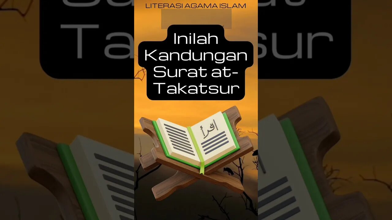 KEUTAMAAN SURAT AT-TAKATSUR