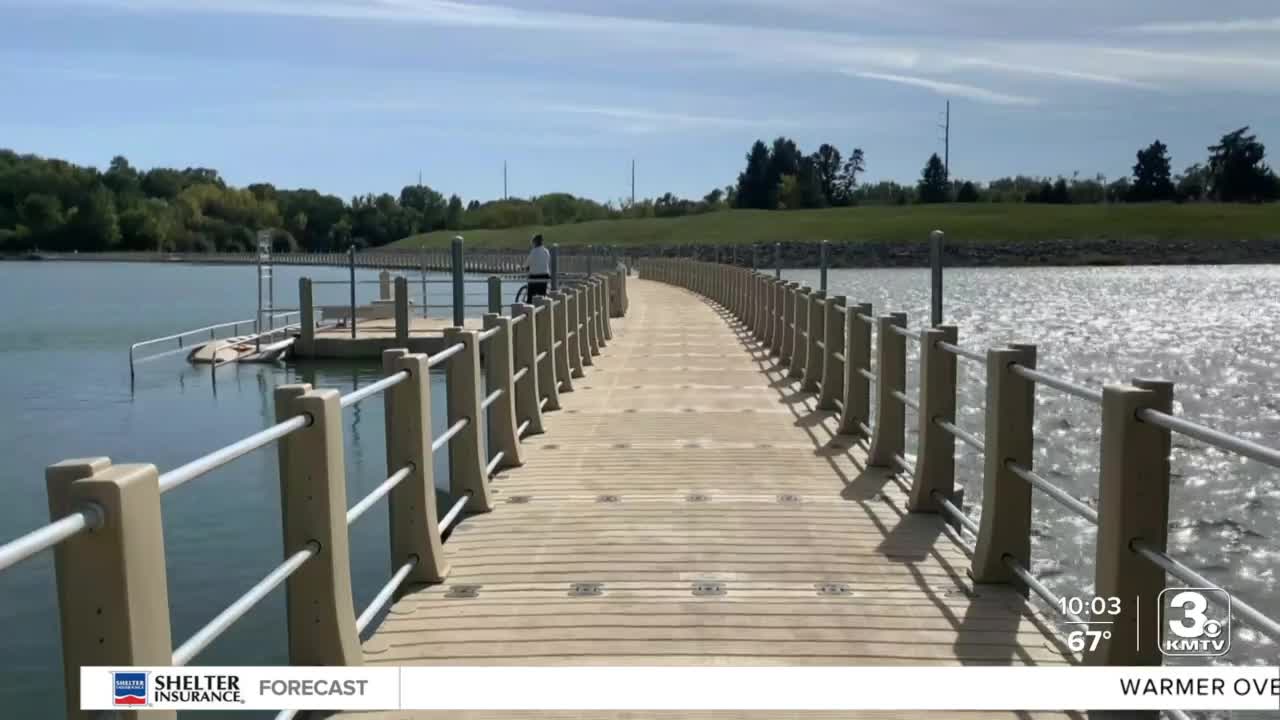 Standing Bear Lake opens floating trail to public