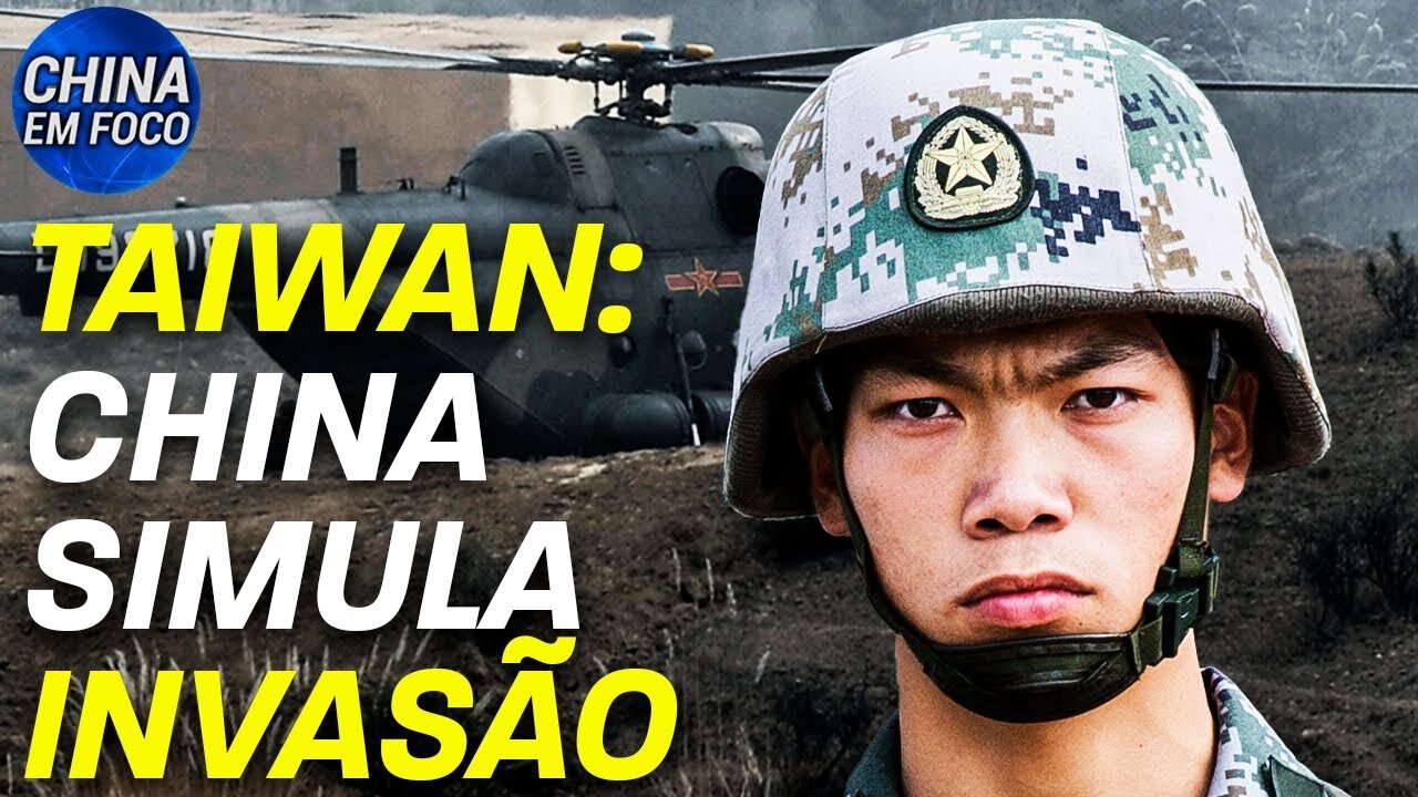 Exército chinês simula invasão a Taiwan; Presidente das Filipinas se dirige a Pequim: "não recuarei"