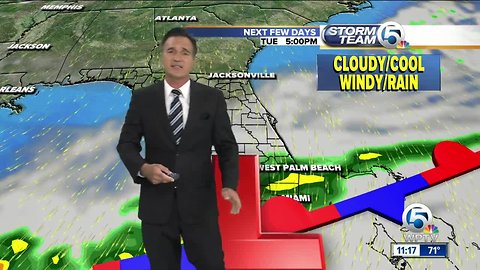 Saturday 11pm Weathercast