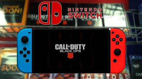 Call of Duty Black Ops 4 Nintendo Switch Display Cases Spotted! (BO4 Coming To Switch!?)