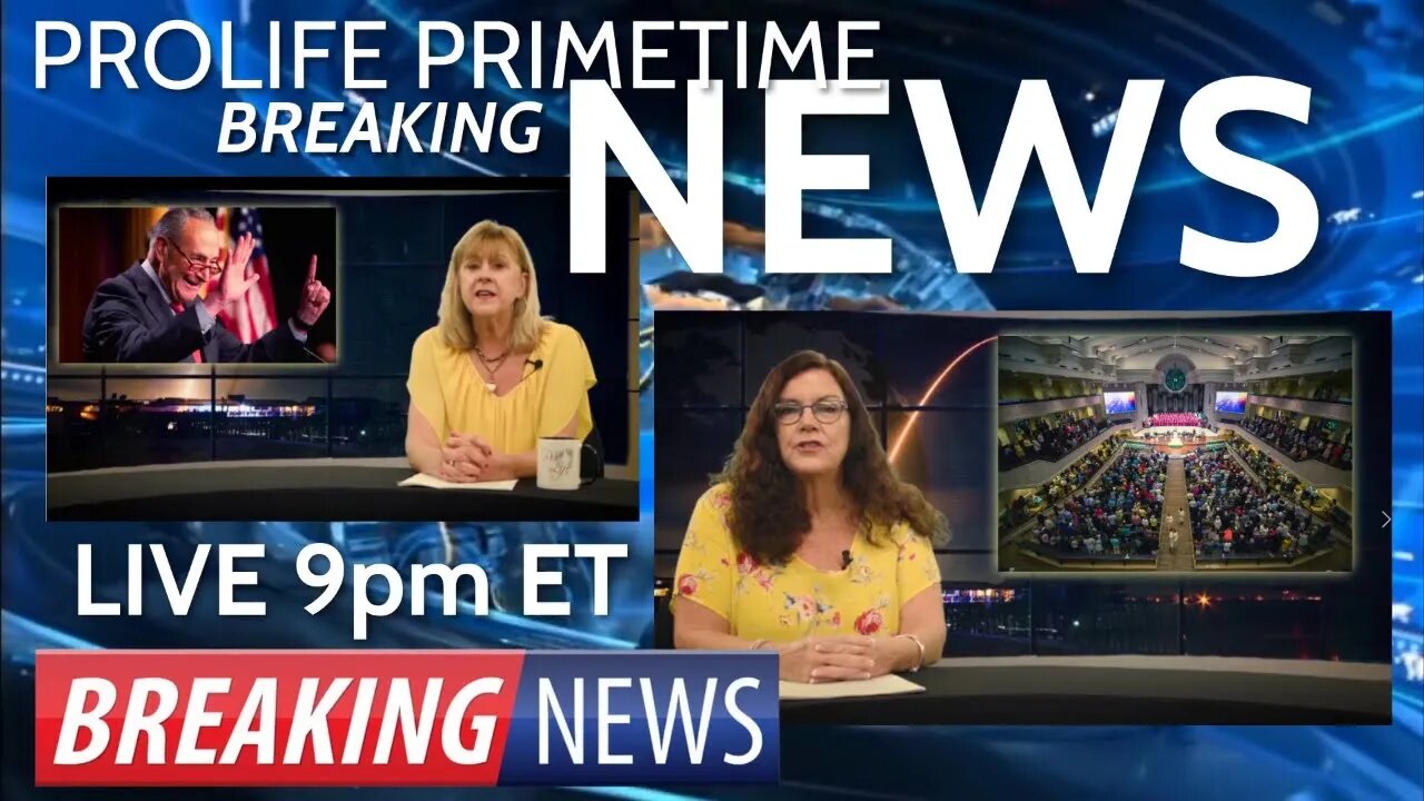 Prolife Primetime News! Huge Show Tonight - September 1, 2023