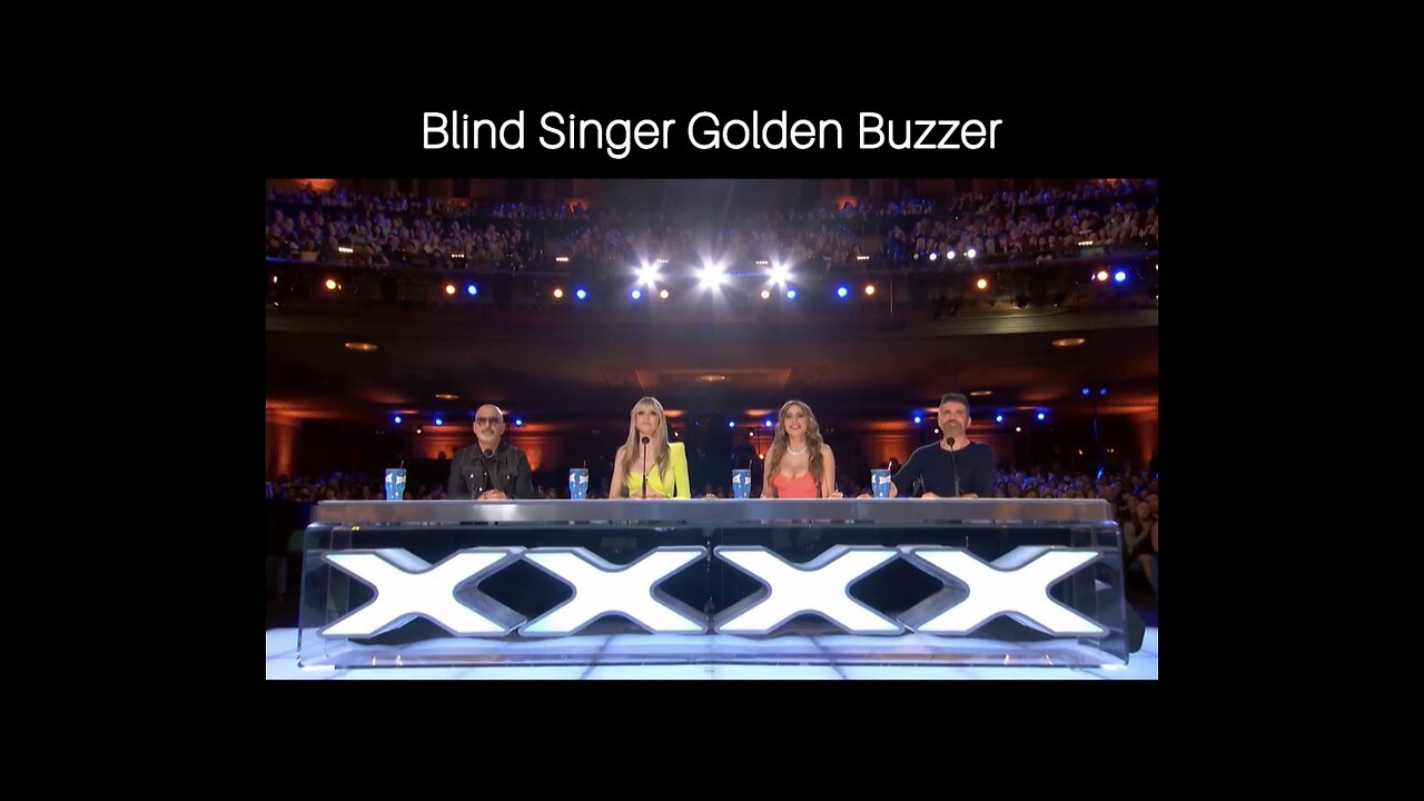 Golden Buzzer Beautiful Voice