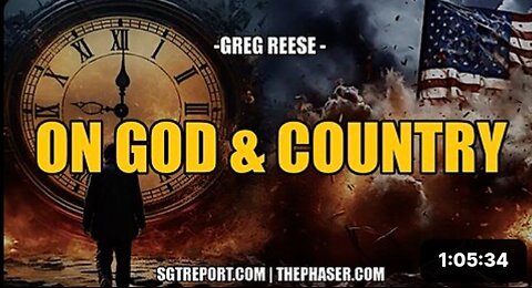 Sean at SGT Report Interviewed The Amazing Greg Reese