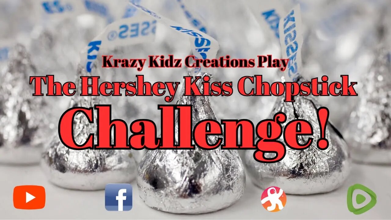 Hershey Kiss Chopstick Challenge | Krazy Kidz Creations