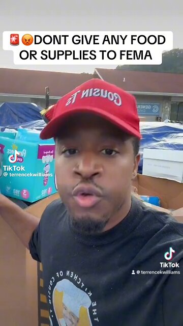 Do Not Surrender Any Supplies to FEMA 2024