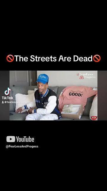 The Streets Are Dead 🚫😵#charlestonwhite #hiphop #streetlife #prisontiktok #jail