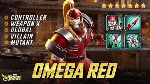 Omega Red - Legendary Character Review MARVEL Strike Force