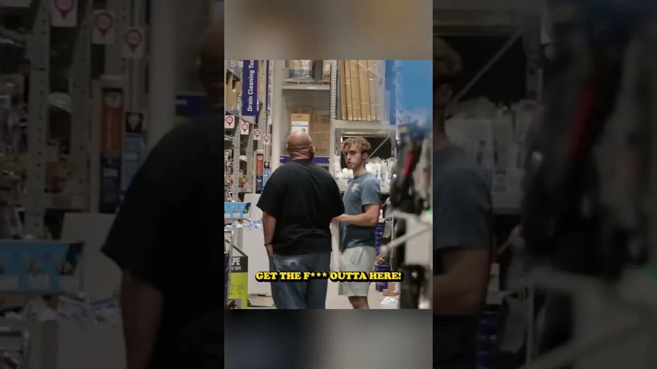 Angry Man Threatens Me!