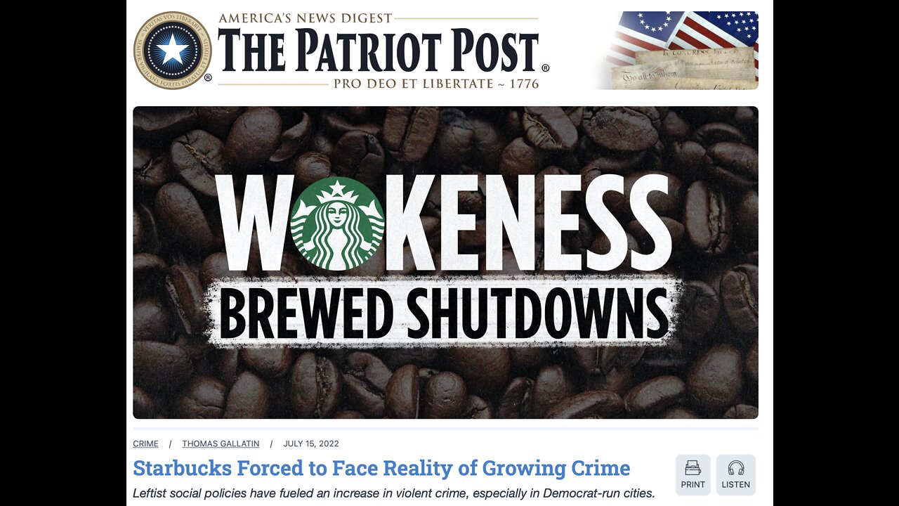 The Patriot Post Audio Edition Podcast 7/15/2022