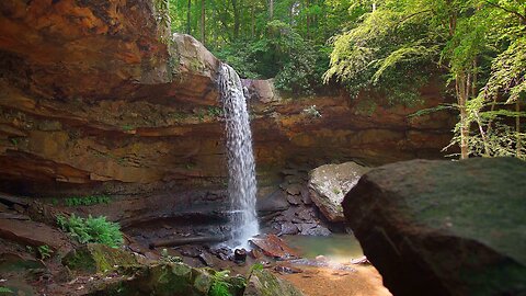 40 Minutes of Waterfalls Rivers and Waves Screensaver