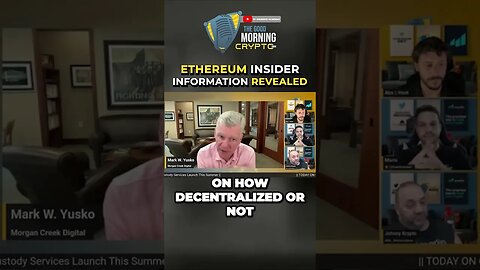 Ethereum Insider Information Revealed
