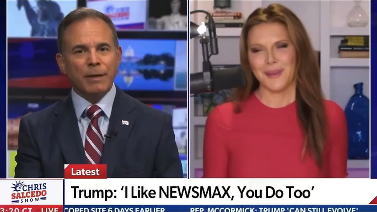 CHRIS SALCEDO SHOW-7/19/24-TRISH REGAN MARK HALPERIN: BIDEN GEARING UP TO EXIT 2024 CAMPAIGN