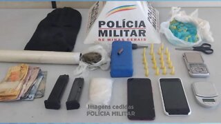 Ipatinga: Adolescente, de 14 anos, apreendido com quantidade de entorpecentes.