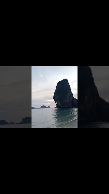 Beautiful evening in railay