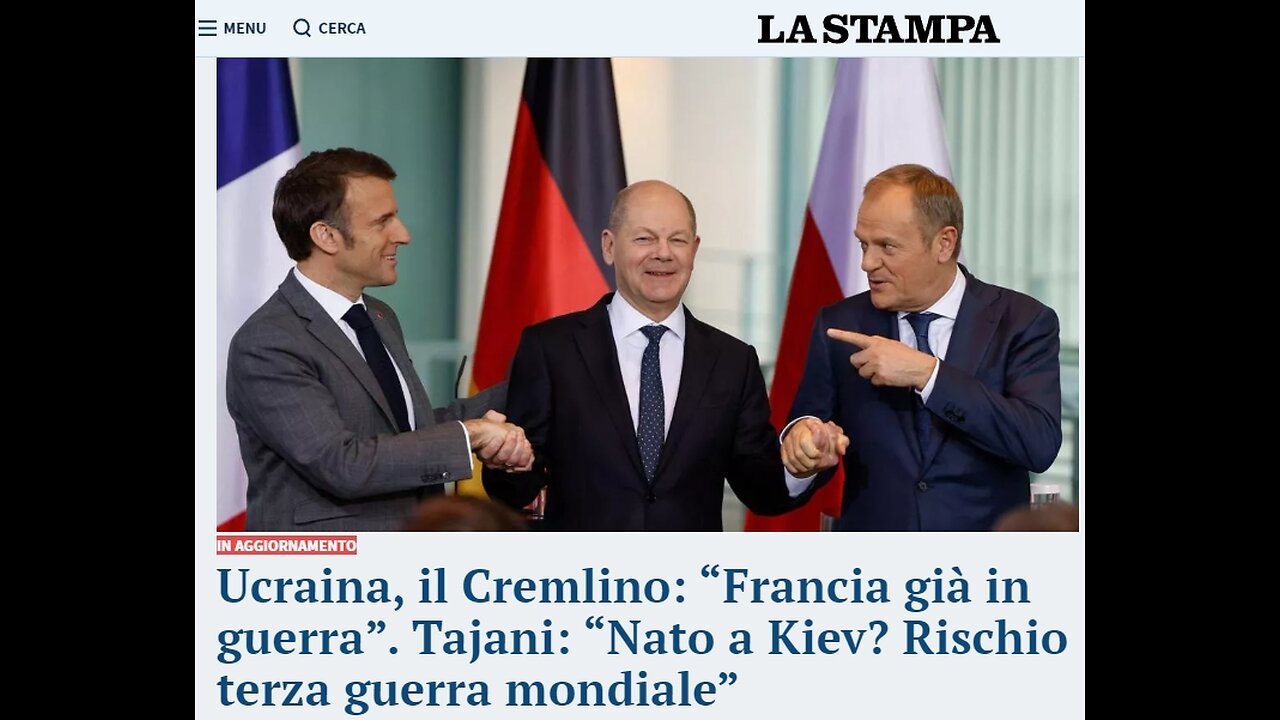 Diario di guerra 5 - La cortina di latta 15 marzo 2024