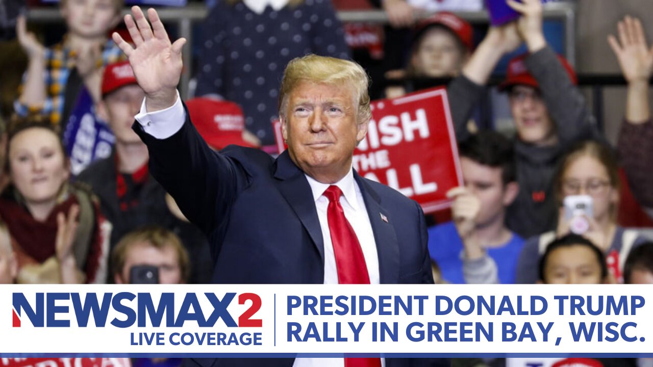 LIVE: President Donald Trump Rally in Green Bay, Wisconsin | NEWSMAX2