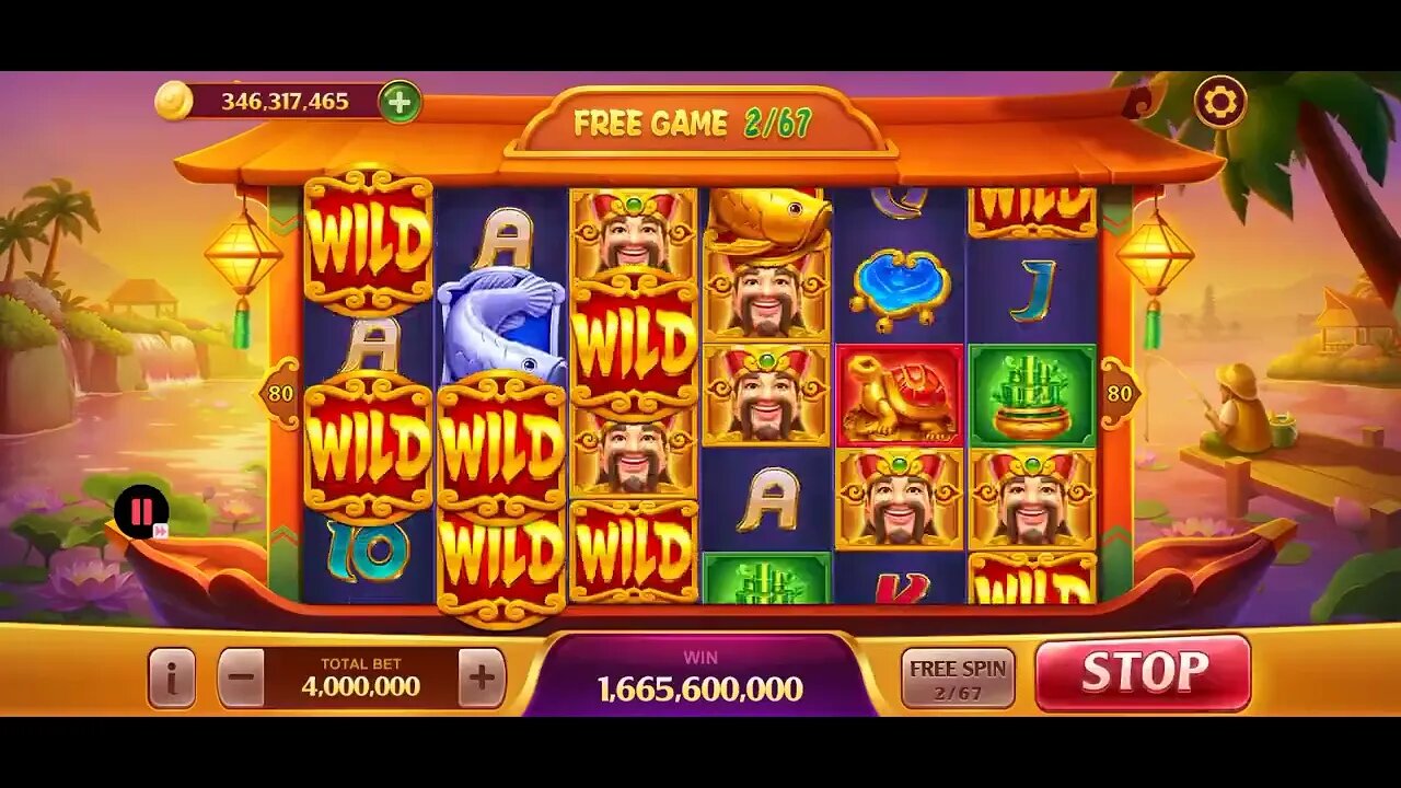 sedekah hari ini free spin sampai 67 || golden arwana