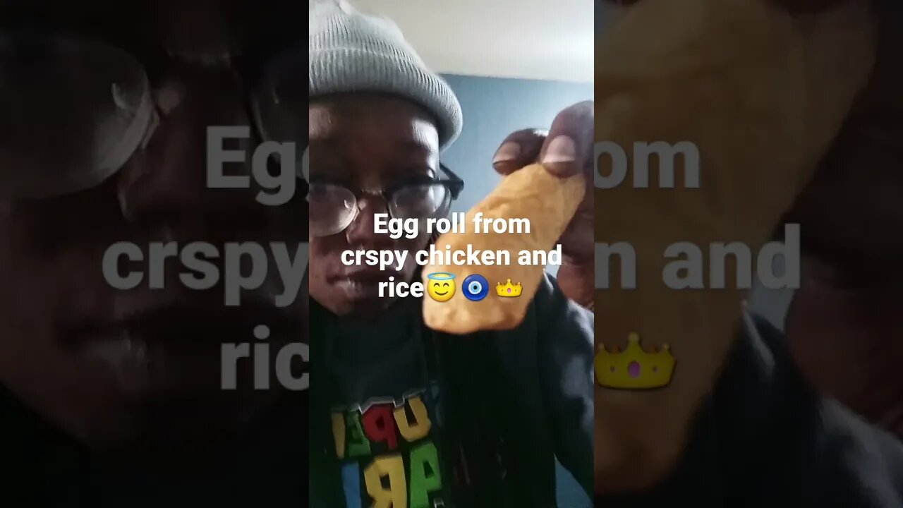 egg rolls bussin too must try 😇🧿