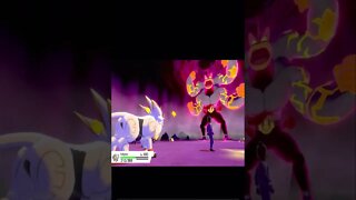 Pokémon Sword - Gigantamax Machamp Used Dynamic Punch!