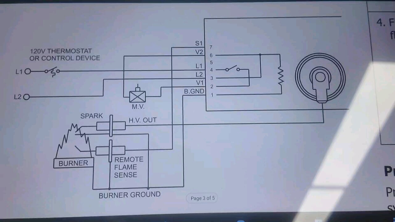 Fenwal board troubleshooting, burner issue on Vision GSI, Burner issue MC Matthew's Company