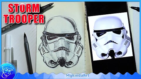 How to Draw a Stormtrooper - Star Wars Fanart