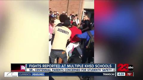 Brawls fill Bakersfield schoolyards