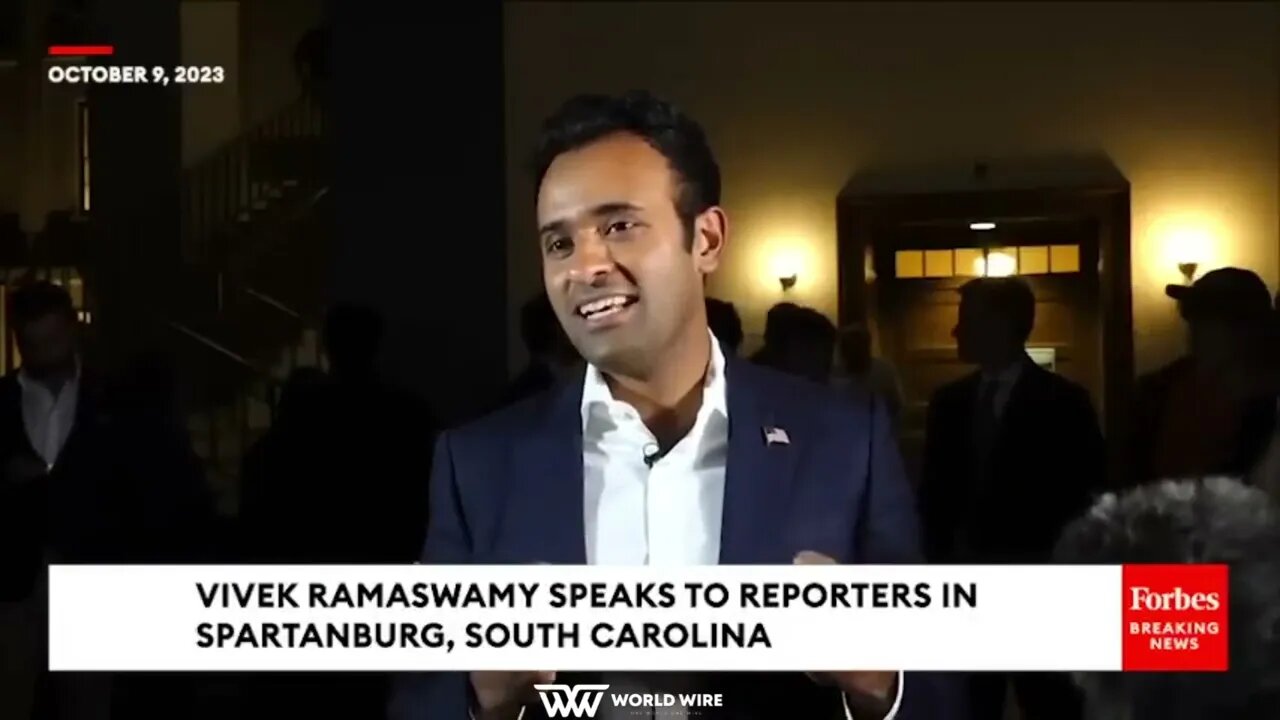 Vivek Ramaswamy Takes on Nikki Haley's Foreign Policy and Playfully Mocks Will Hurd-World-Wire