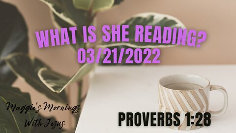 Proverbs 1:28 NIV [Daily Proverbs]