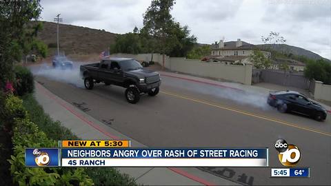 Street racing in 4S Ranch has neighbors pushing for speed bumps