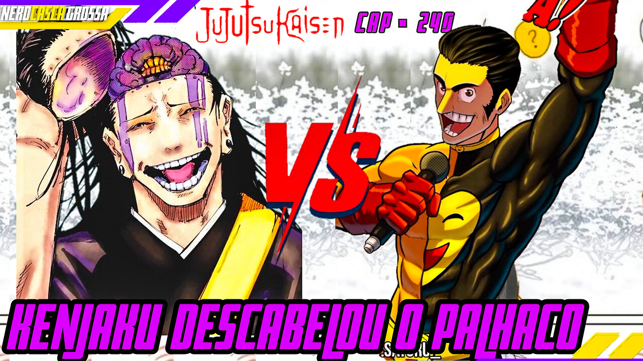 O PODER MAIS ABSURDO-TAKABA VAI DERROTAR KENJAKU? (Jujutsu Kaisen.cap240)