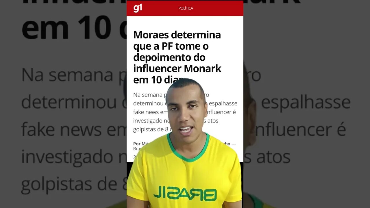 Monark vai depor a PF.