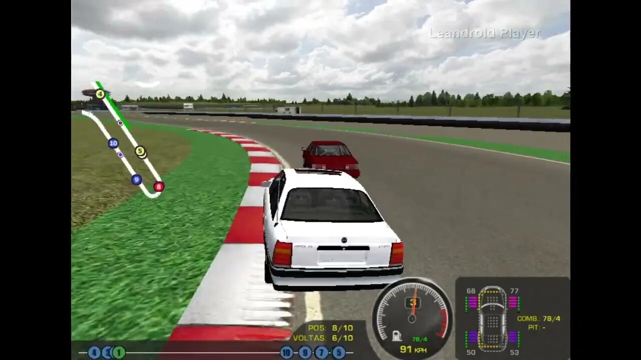 rFactor 1 - Street Brazil Cars - Chevrolet Omega CD - Eurasia Russia - Teste 017